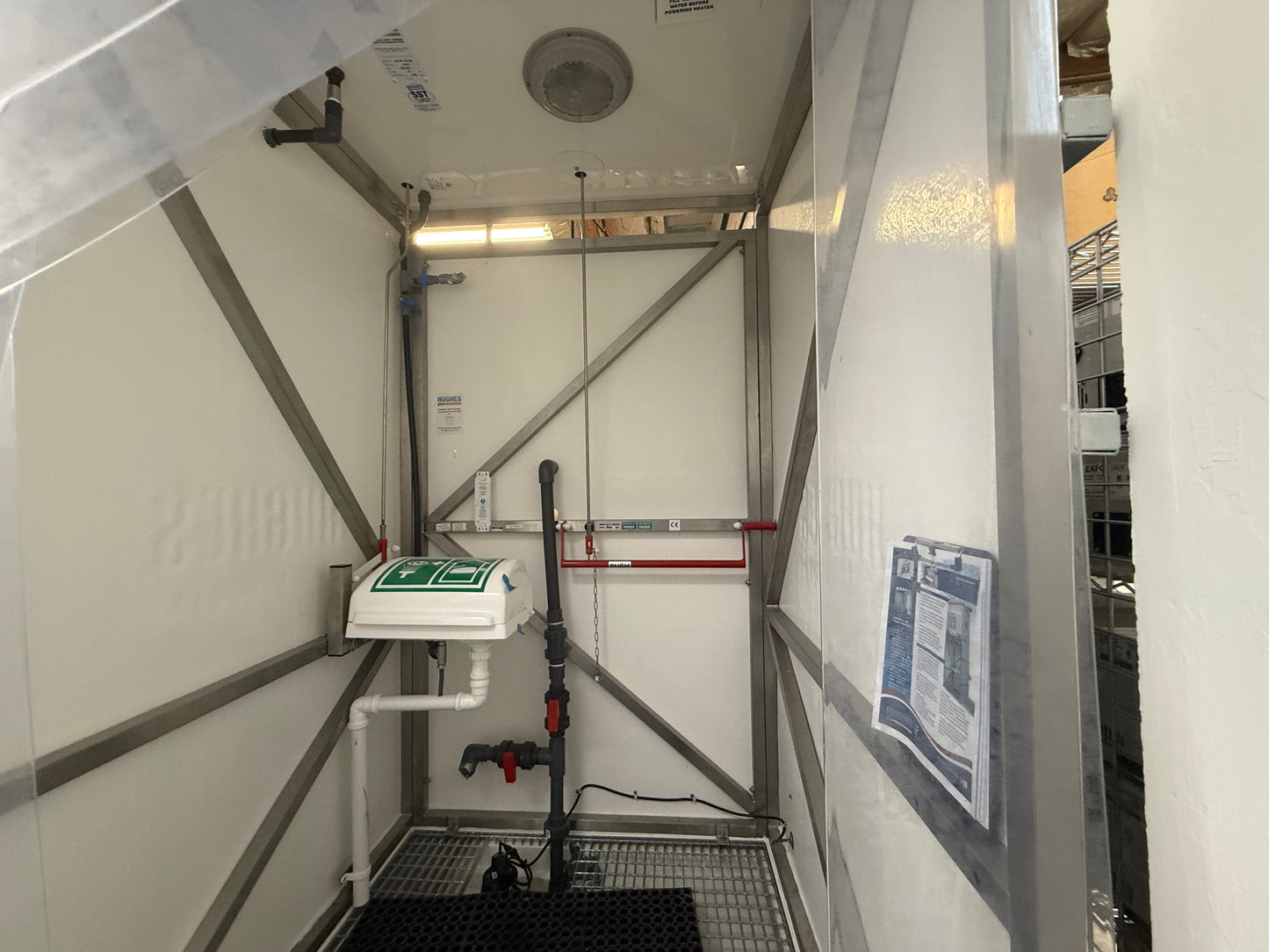 Hughes 300 Gallon Emergency Tank Shower