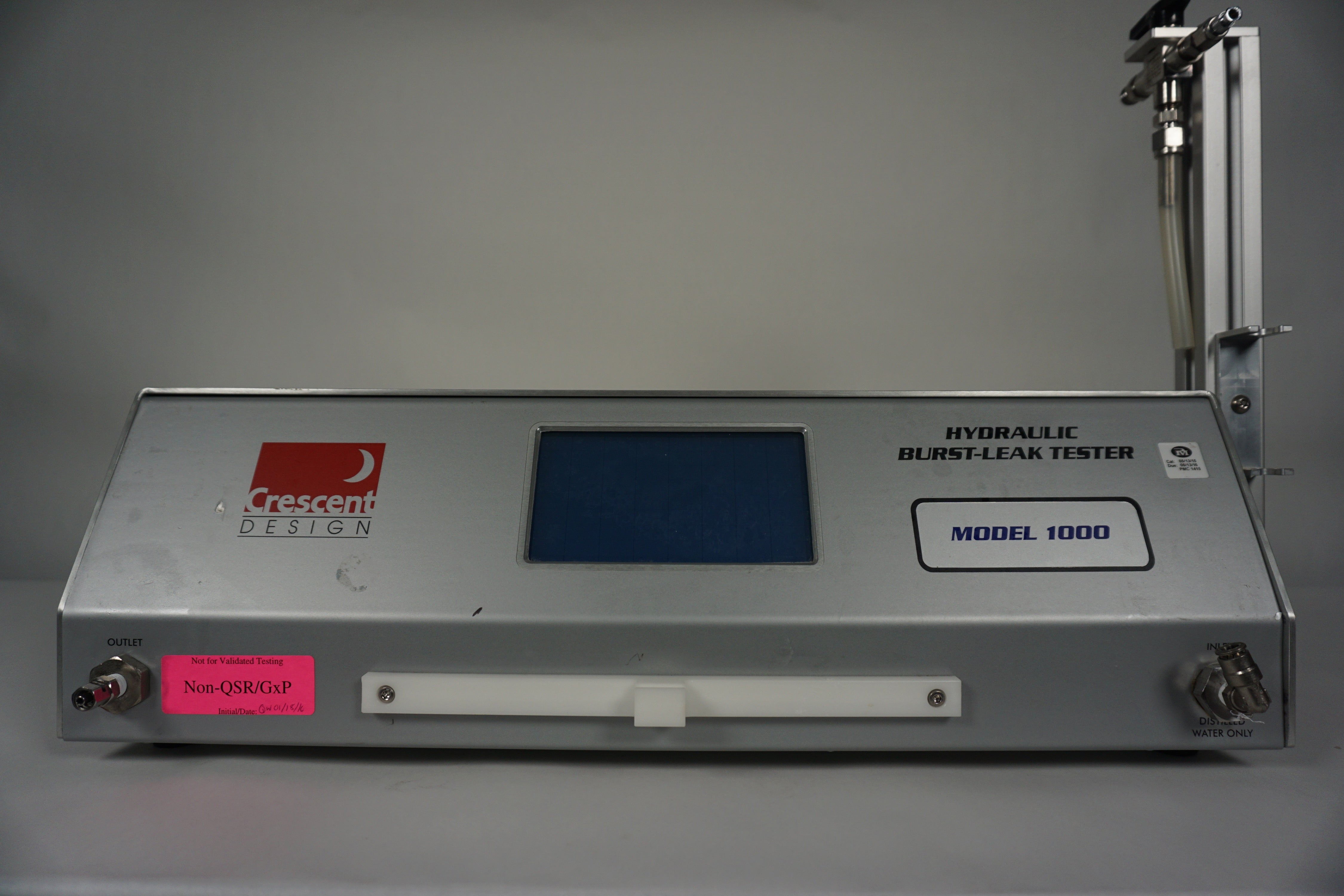 Crescent Design Hydraulic Burst Leak Tester Model 500 – Karp Medical