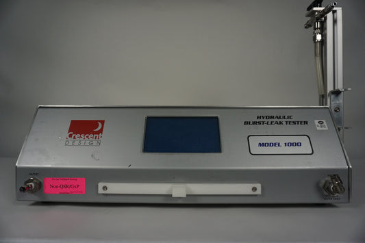 Crescent Design Hydraulic Burst Leak Tester Model 500