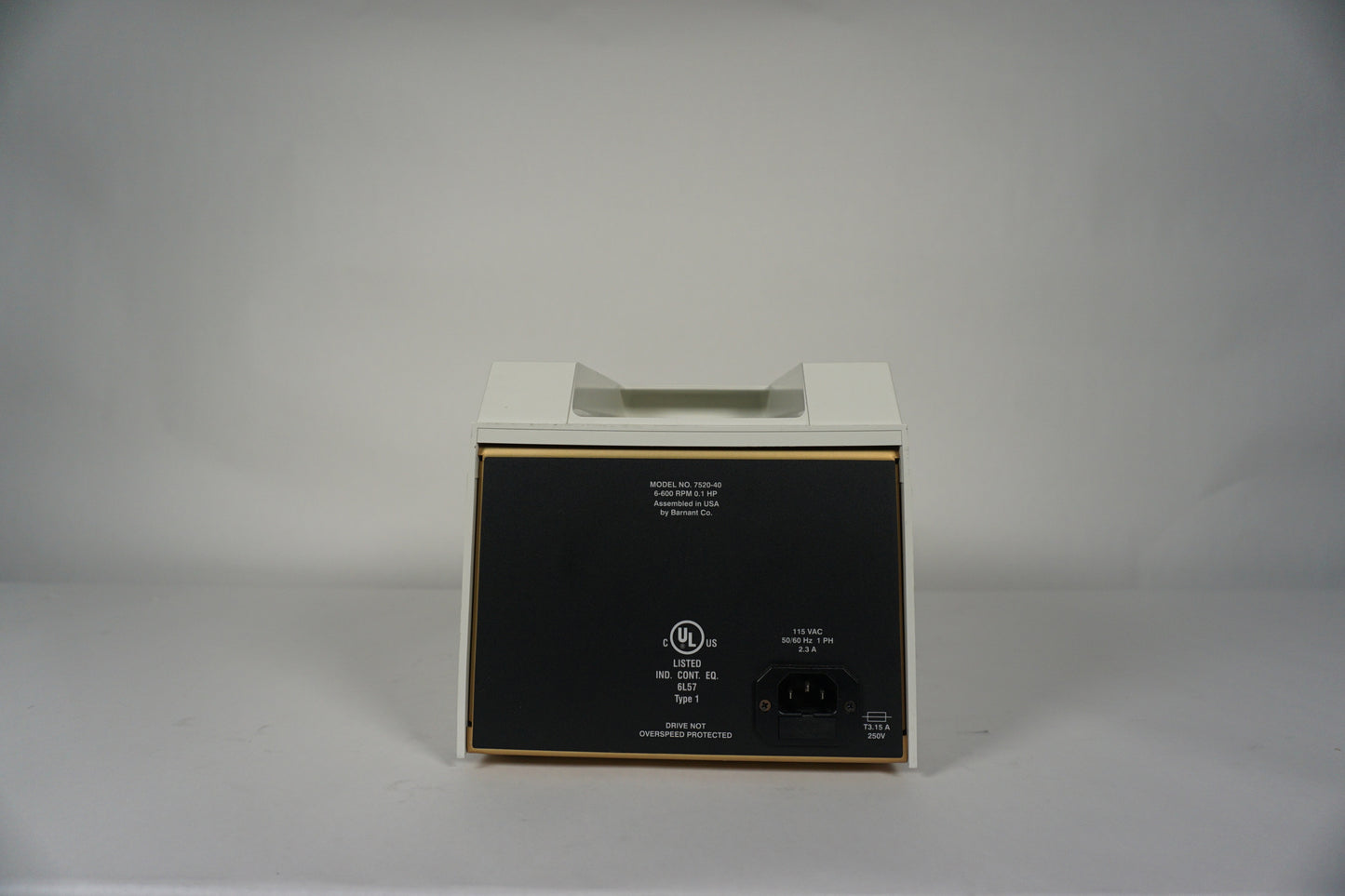 Cole Parmer Masterflex 7520-40 Peristaltic Pump with 77200-62 Pump Head