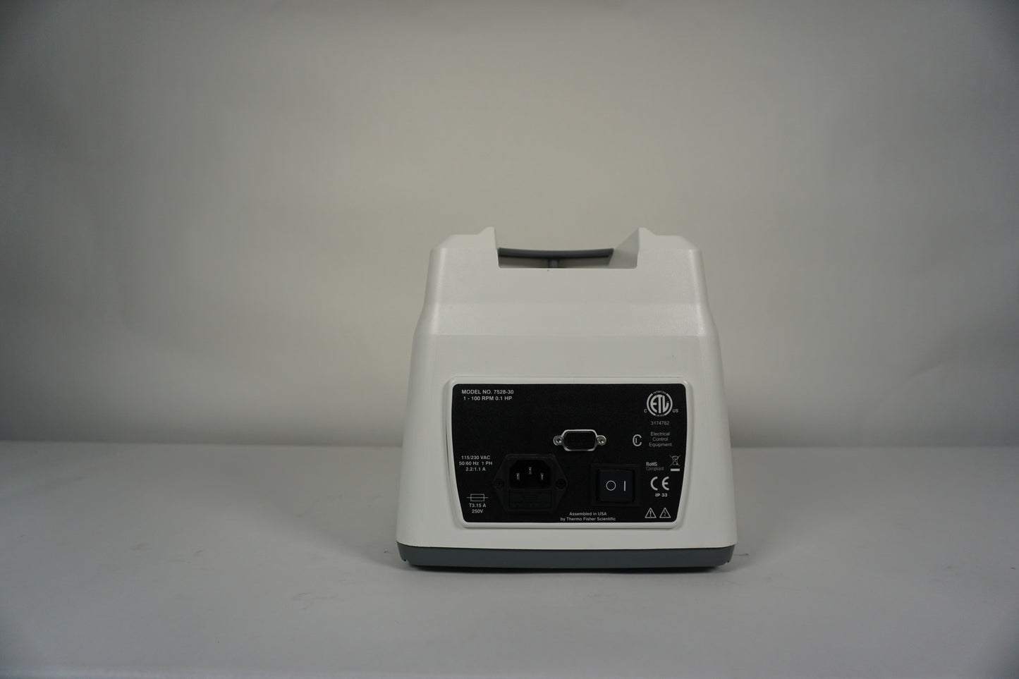 Cole Parmer Masterflex 7528-30 Peristaltic Pump with 77200-52 Pump Head