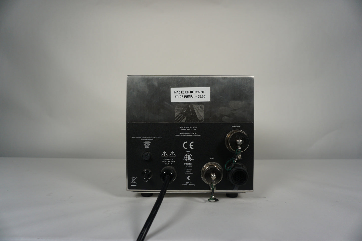 Cole Parmer Masterflex 07575-50 Peristaltic Pump