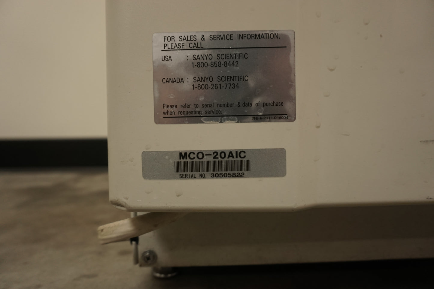 Sanyo MCO-20AIC CO2 Incubator