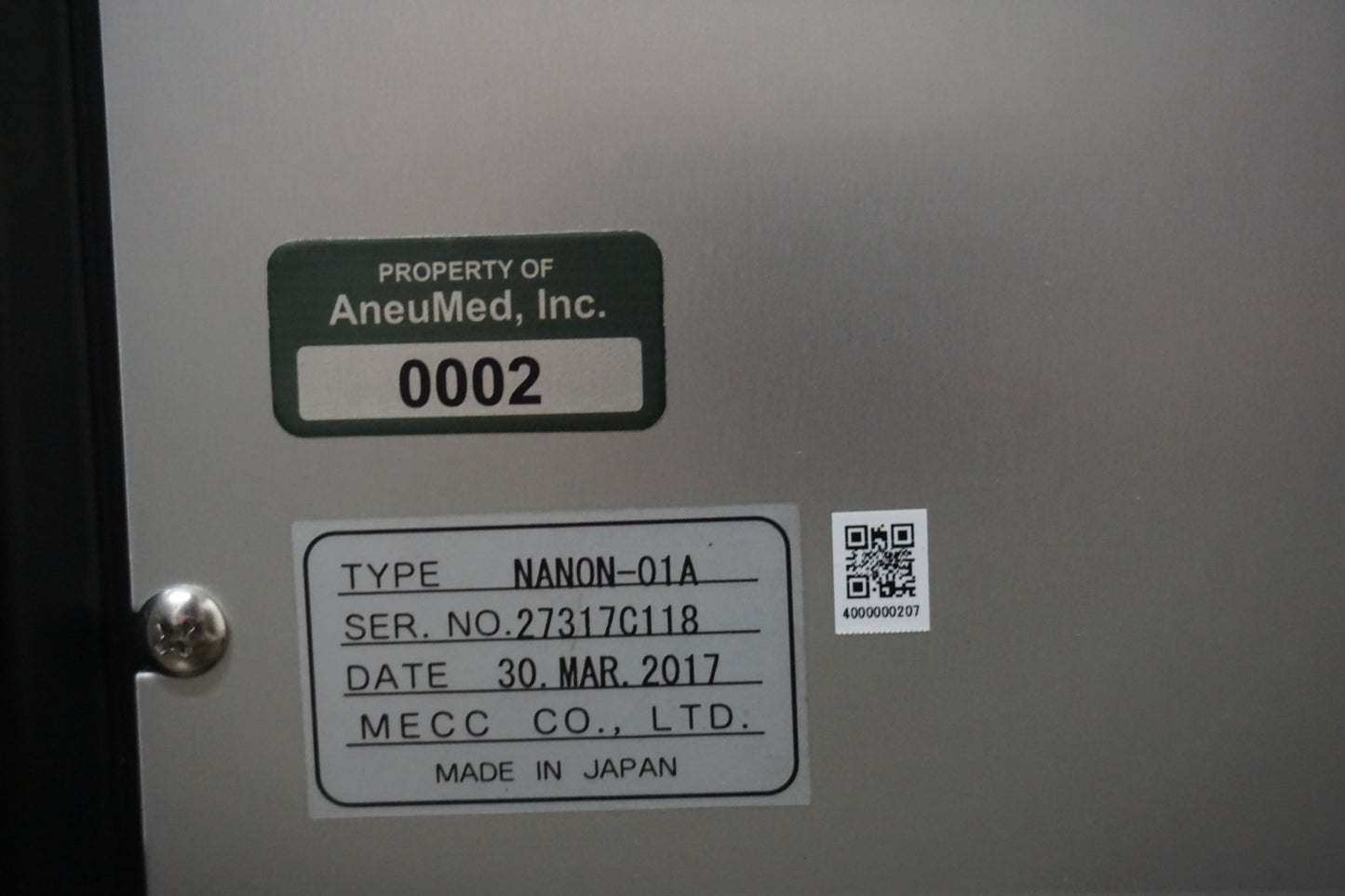 NANON Electrospinning Unit 01A